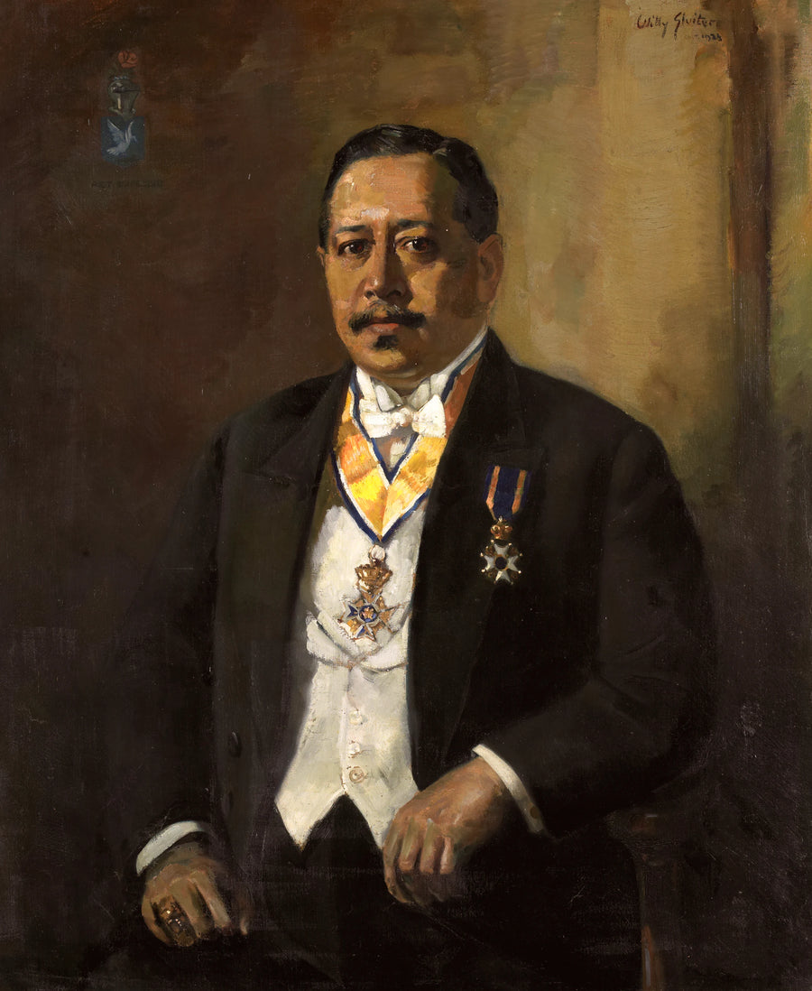 Willem Martinus Godfried Schumann (1877-1952). Président du Volksraad (1919-1925) - Willy Sluiter