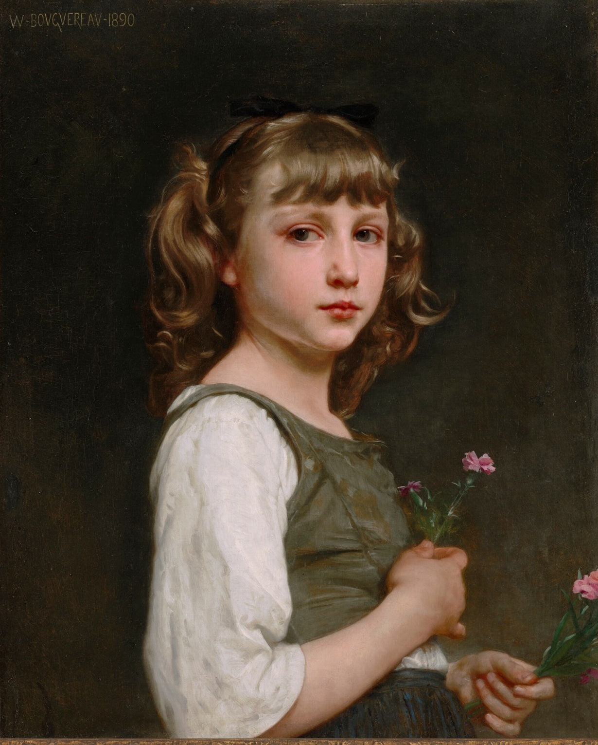 L’Œillet, William-Adolphe Bouguereau, 1890