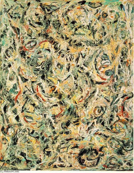 Yeux dans la chaleur - Jackson Pollock